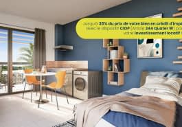 Investissement locatif Loi 244 Quater W - Programmes immobiliers CIOP à Le Tampon 97430 : 1 programmes neufs