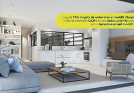 Investissement locatif Loi 244 Quater W - Programmes immobiliers CIOP à Petite-Ile 97429 : 1 programmes neufs