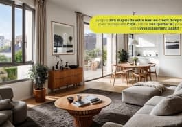 Investissement locatif Loi 244 Quater W - Programmes immobiliers CIOP à Saint-Denis 97400 : 11 programmes neufs