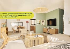 Investissement locatif Loi 244 Quater W - Programmes immobiliers CIOP à Saint-Paul 97460 : 13 programmes neufs