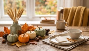 10 idées de déco d'automne pour cultiver l'art du cocooning dans votre logement neuf