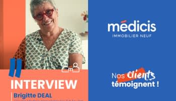 Achat d’un appartement neuf en tant que sénior - Le témoignage de Brigitte, cliente de Médicis Toulon
