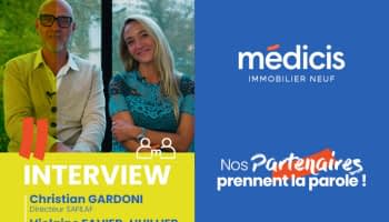 Interview de Christian Gardoni de Safilaf, promoteur immobilier à Grenoble : partenariat avec Médicis, projets locaux et analyse du marché en Isère