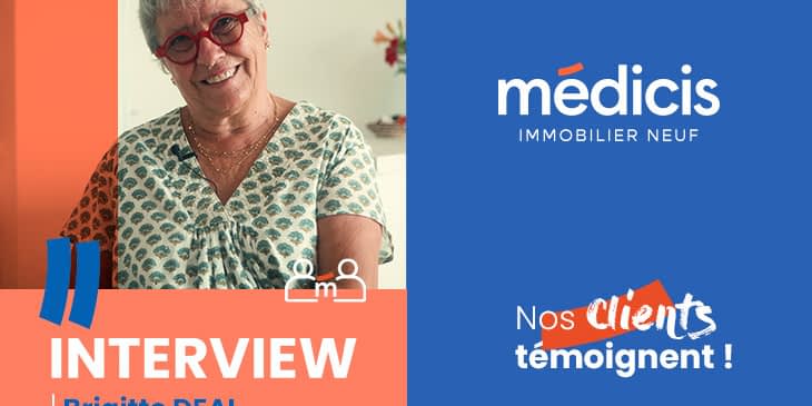 Achat d’un appartement neuf en tant que sénior - Le témoignage de Brigitte, cliente de Médicis Toulon