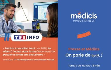 Aides à l'achat d’un logement neuf en 2026 : le décryptage de Médicis Immobilier Neuf, publié sur TF1 Info