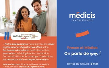 Yohann Saccucci : "La résidence principale et les primo-accédants comme moteurs du marché immobilier neuf"