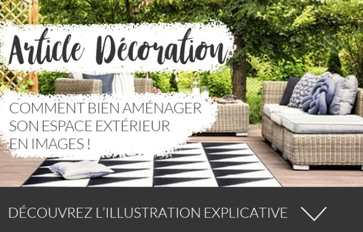 Article décoration : comment bien aménager son espace extérieur en images !