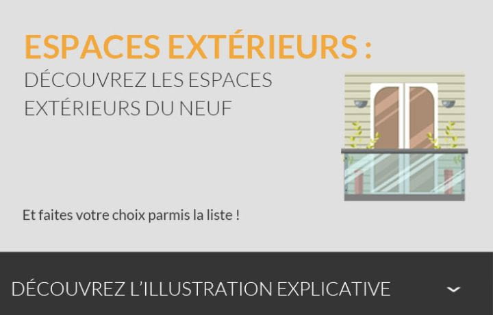 Espaces extérieurs, découvrez les espaces extérieurs du neuf