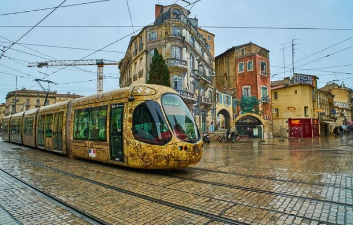 Le tramway de Montpellier est le plus beau de France