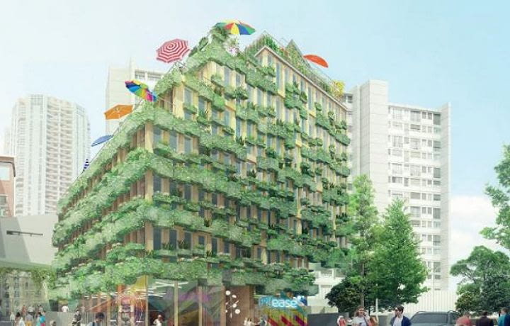 Un immeuble sans charges pour le concours Réinventer Paris
