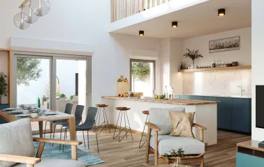 Programme immobilier neuf Bordeaux secteur Brazza au cœur des espaces verts