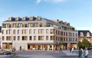 Programme immobilier neuf Maromme résidence étudiante au pied des transports
