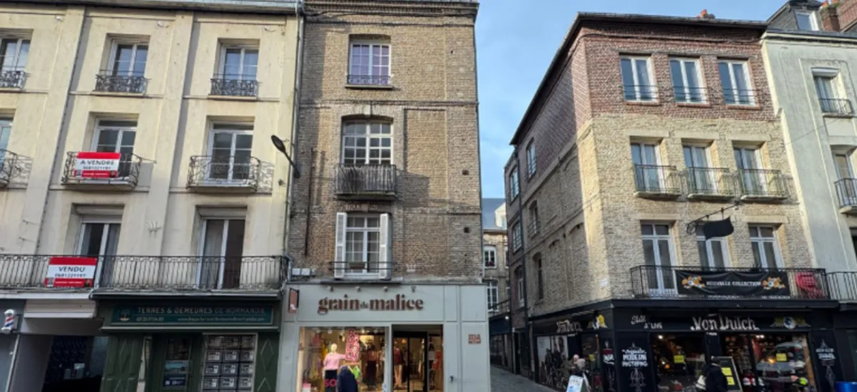 Dieppe réhabilitation à deux pas des rues commerçantes