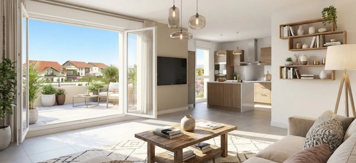 Reignier-Esery au pied du Club de Golf