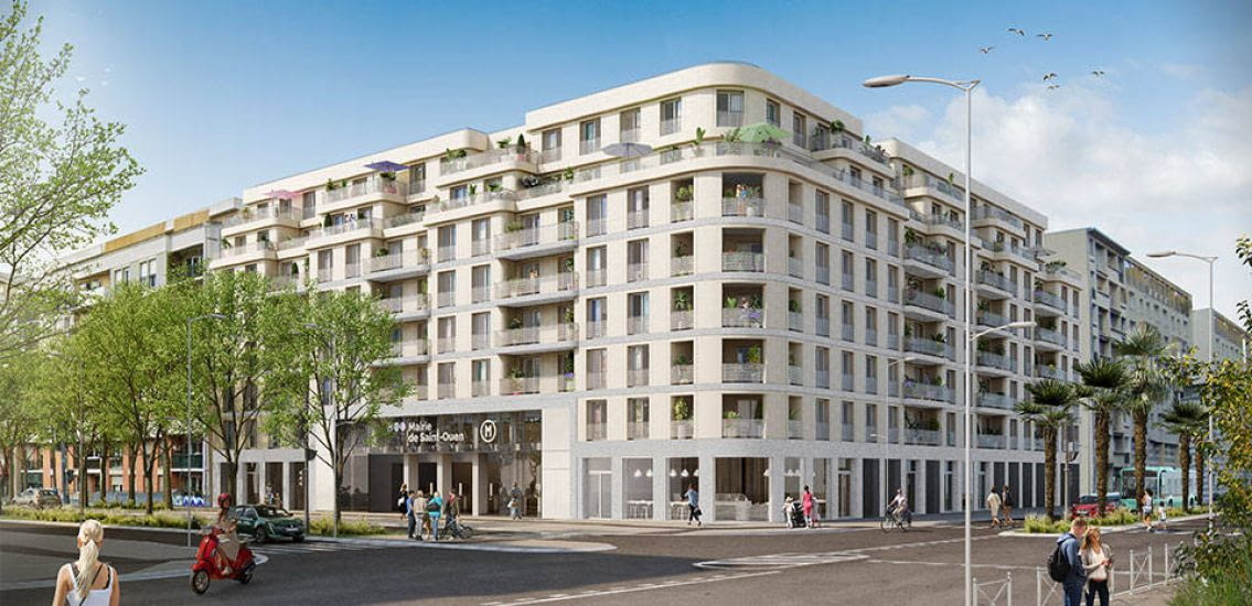 Programme immobilier neuf Saint-Ouen à deux pas du métro (93400) - 25849