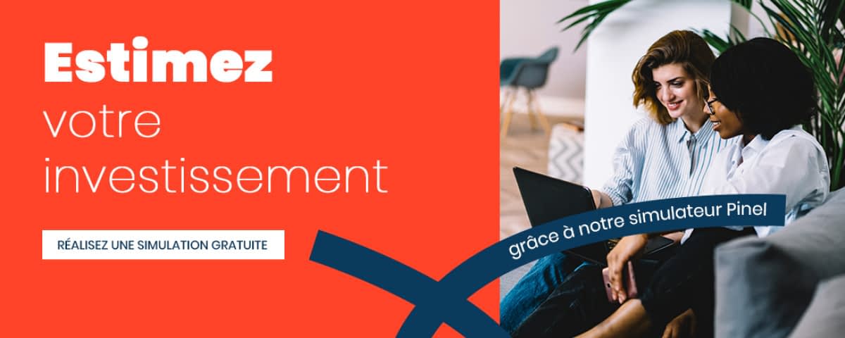 Estimez rapidement et gratuitement la rentabilité de votre projet Pinel avec le simulateur Médicis Immobilier Neuf.
