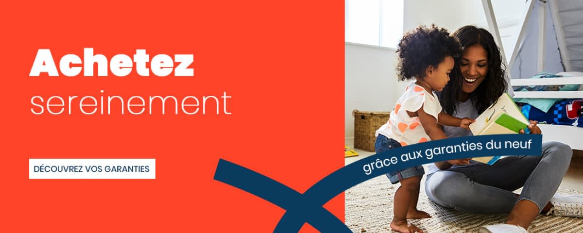 Profitez des garanties du neuf imposées par la loi aux promoteurs pour vous protéger