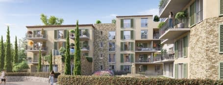 Auribeau Village emplacement central proche commerces