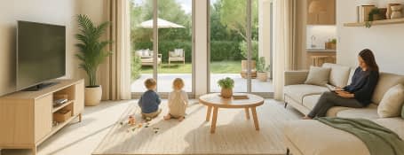 Bormes-les-Mimosas quartier résidentiel proche commodités