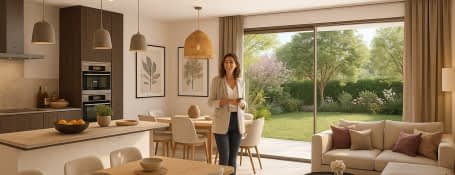 Bouc-Bel-Air villa neuve avec grand jardin