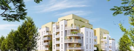 Bron au pied du tramway T2 Essarts-Iris