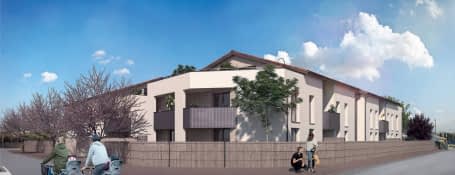 Bruguières centre-ville proche bus Tisséo 33, 69, 105