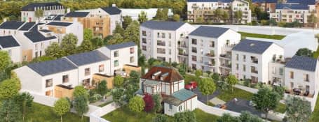 Caen maisons au coeur du quartier des Coteaux de l'Abbaye