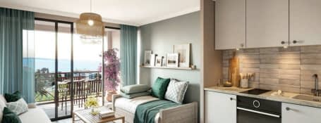 Cannes résidence tourisme vue sur le massif de l’Esterel