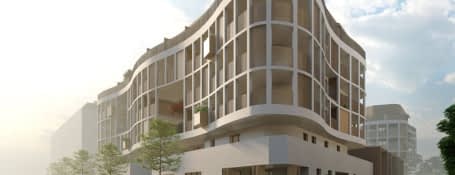 Castelnau-le-Lez écoquartier en face du parc de Verchant