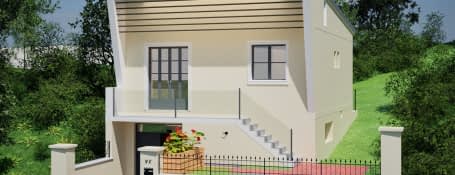 Chevreuse réhabilitation maison neuve proche bus