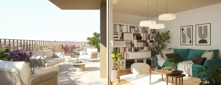 Créteil en plein cœur du quartier de la gare de l’Échat