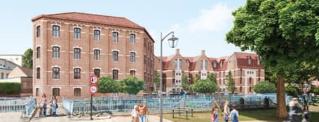 Douai réhabilitation proche du centre historique et du canal