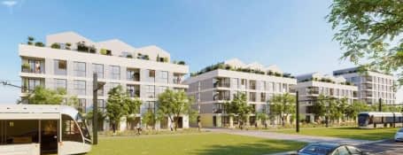 Fleury-sur-orne Eco-quartier au pied du Tram