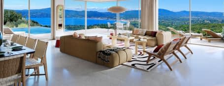 Grimaud Beauvallon Maisons de luxe intimistes avec vues mer