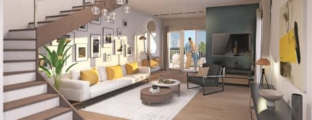 Jouy-le-Moutier en bordure de forêt de l'Hautil