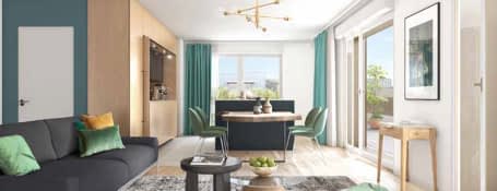 Jouy-le-Moutier Place du Bien-être proche bus