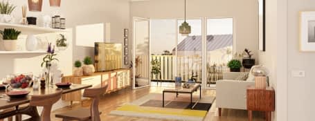 Louvres à 15 min à pied de la gare RER D