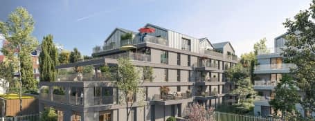 Marcq-en-Barœul secteur Croisé-Laroche tram Brossolette