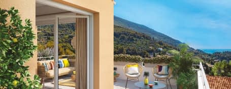 Menton sur les hauteurs