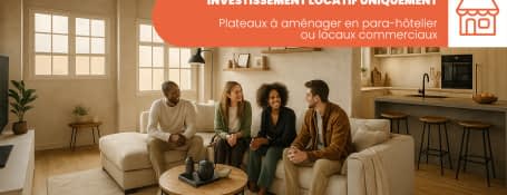 Oullins Investissement plateau à aménager en para-hôtelier