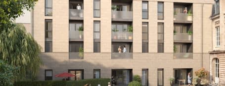 Reims avec vue sur la Cathédrale