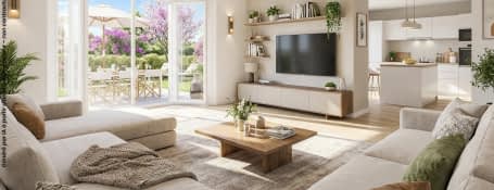 Roussillon quartier résidentiel calme