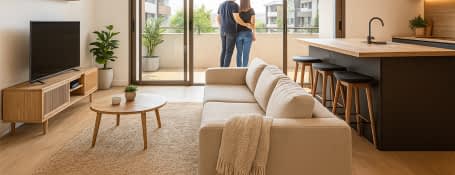 Saint-Paul secteur résidentiel face au littoral et à l’océan