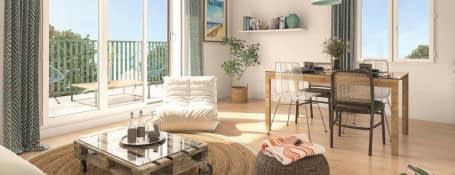 Sanguinet vues dégagées à deux minutes du lac