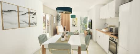 Villenave d’Ornon proche rives de la Garonne et transports