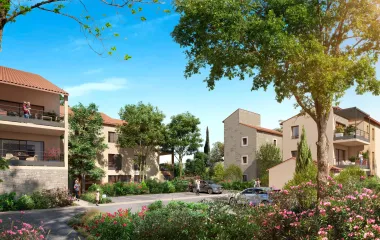 Programme immobilier neuf Aix-en-Provence secteur calme et arboré