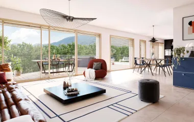 Programme immobilier neuf Aix-les-Bains à 2 min à pied de l’esplanade du lac du Bourget