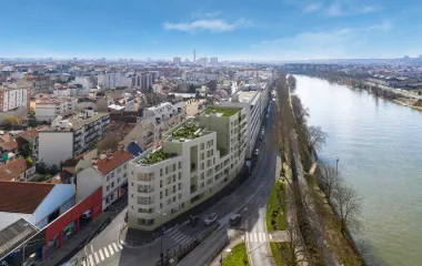 Alfortville, à proximité des bords de Seine