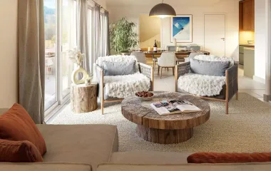 Programme immobilier neuf Allemond à 1 min à pied de la télécabine de l’Eau d’Olle Express