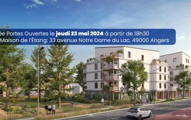 Programme immobilier neuf Angers quartier Belle-Beille à 650m du campus Polytech